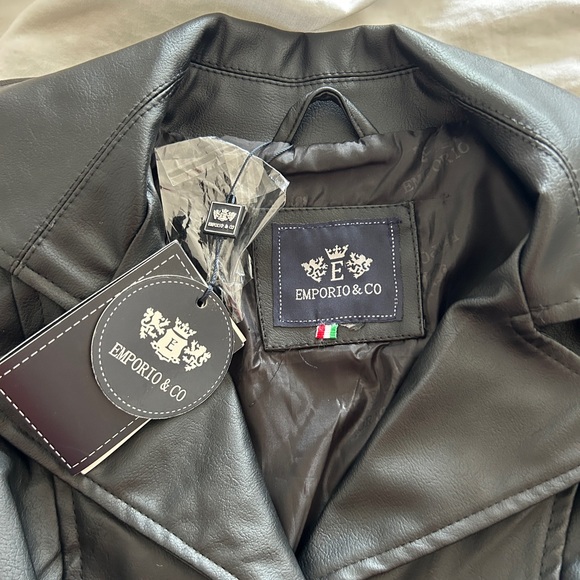 Black Leather Jacket - Picture 4 of 6